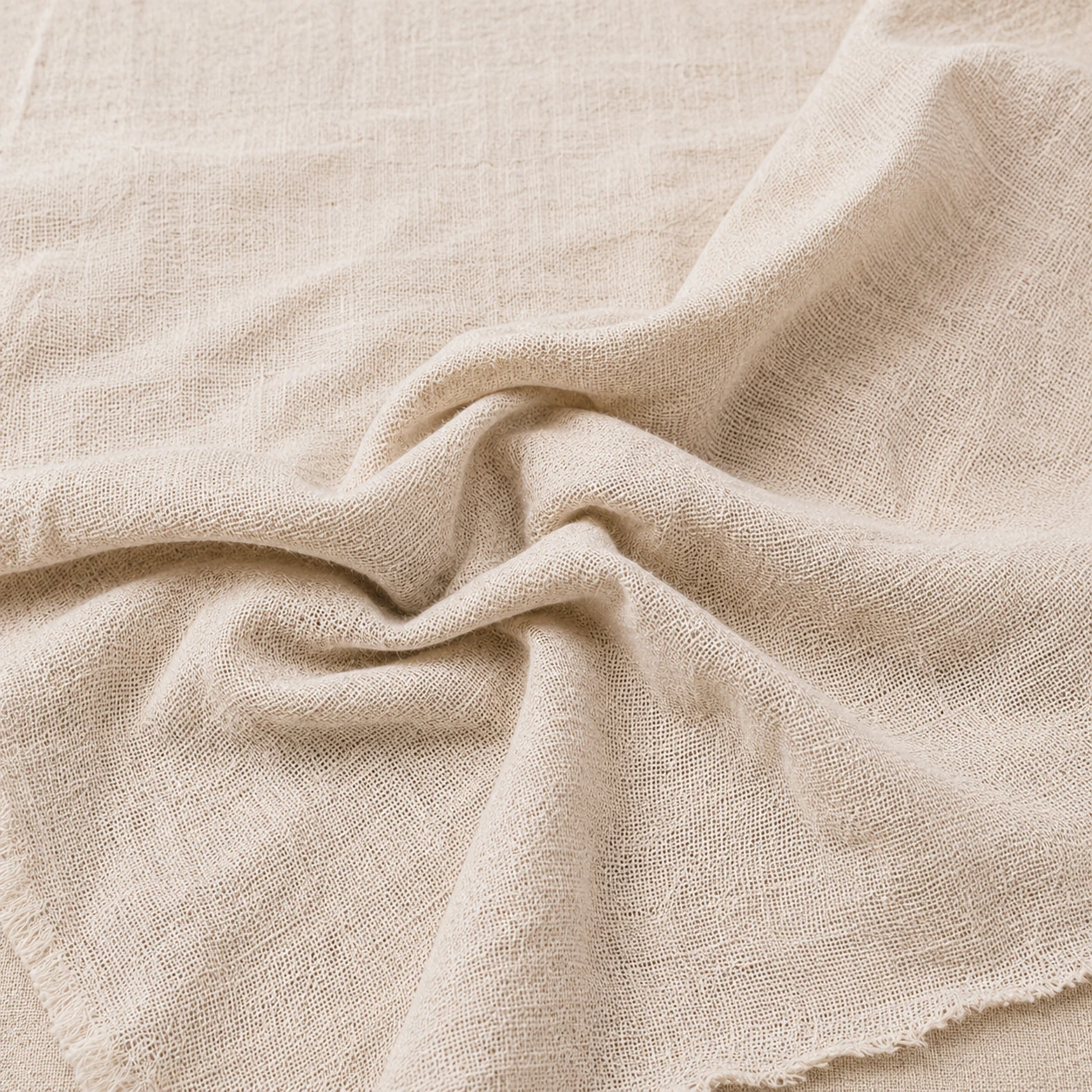 Fabric fiber material close-up