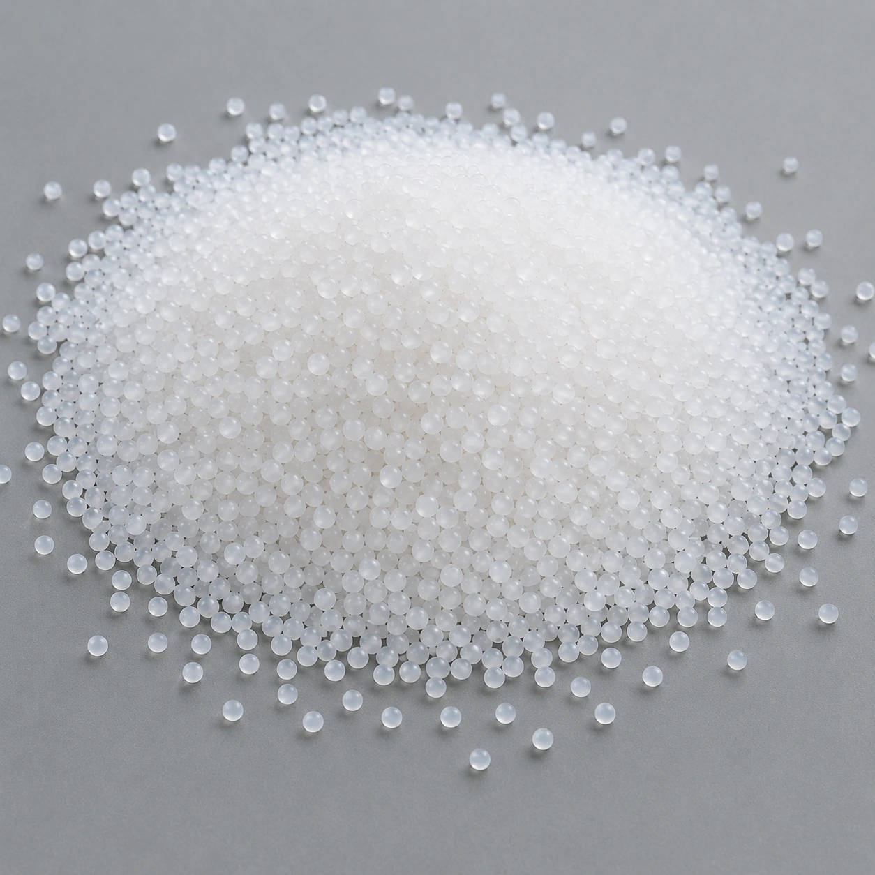 Plastic material close-up