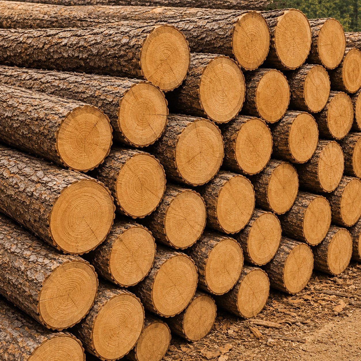 Wood material close-up