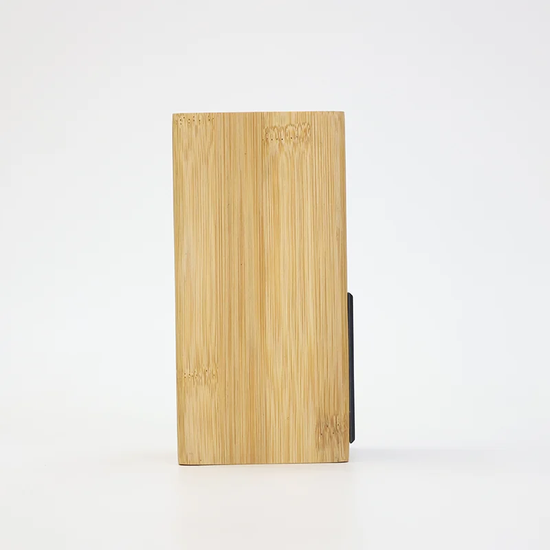2020S Bamboo Vertical Pen Holder Clock thumbnail 4