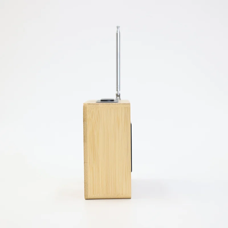 2602 Bamboo Radio Alarm Clock thumbnail 4