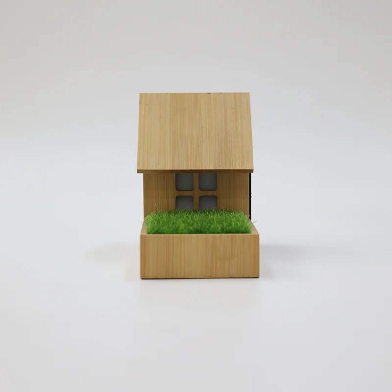 F101 Bamboo House Ambient Light Clock thumbnail 4