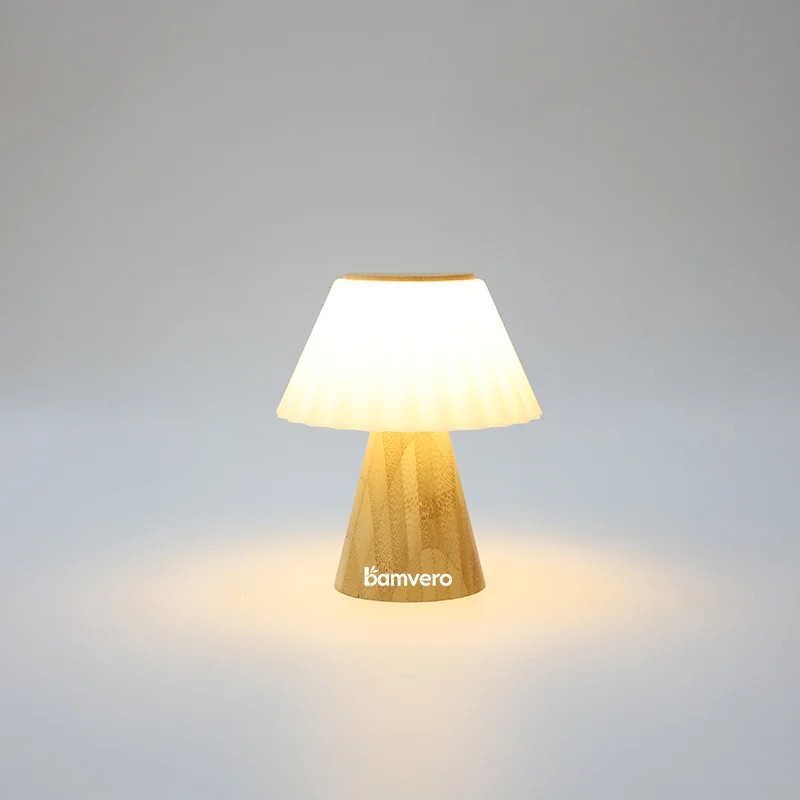 Bamboo ambient table lamp product family