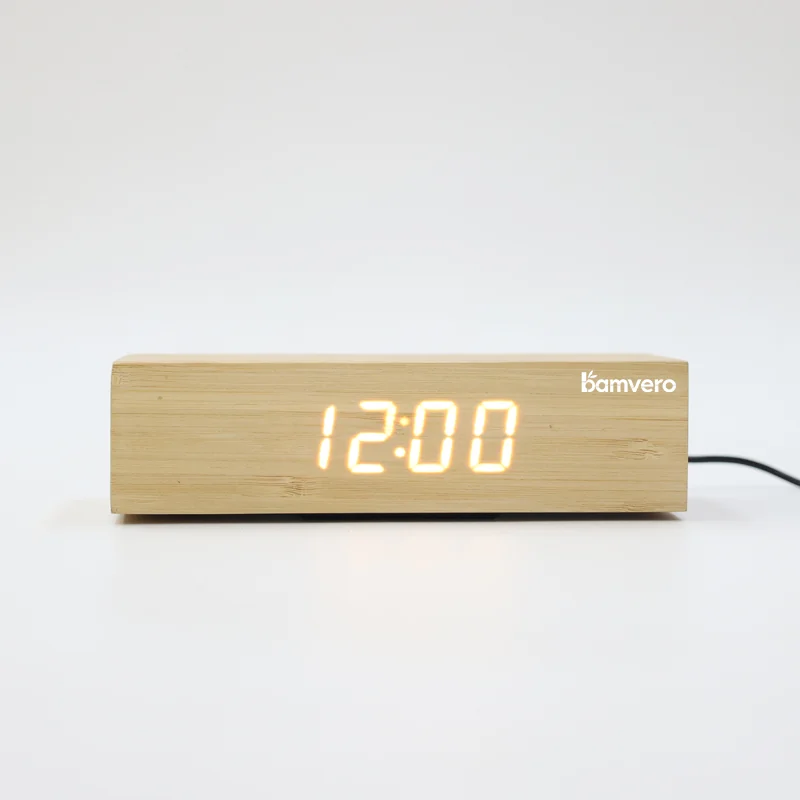 Wireless charger clock