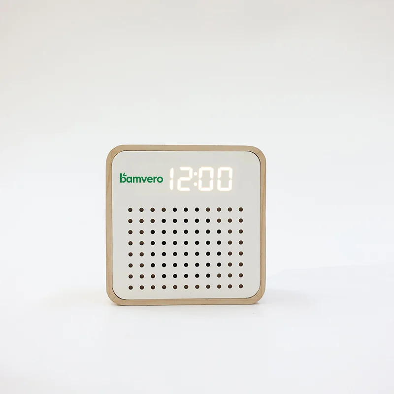 Y103 Bamboo Speaker Clock thumbnail 3